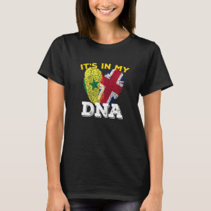 Camiseta Senegal Reino Unido Bandera Senegalesa Mano Mezcla