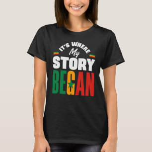 Camiseta Senegal, Senegal, bandera de Senegal, es donde mi 