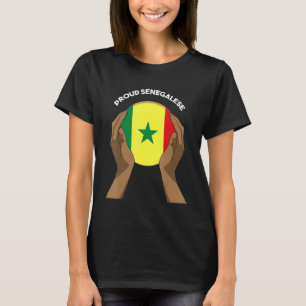 Camiseta Senegal Senegalés África Occidental Orgulloso amor