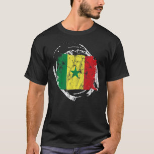 Camiseta Senegal Senegalés África Occidental Orgulloso amor