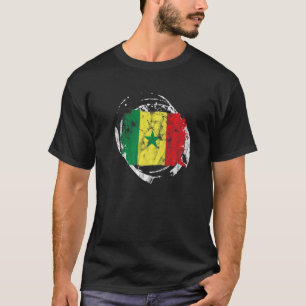 Camiseta Senegal Senegalés África Occidental Orgulloso amor