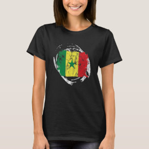 Camiseta Senegal Senegalés África Occidental Orgulloso amor