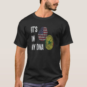 Camiseta Senegal Senegalesa América Bandera Americana Mezcl
