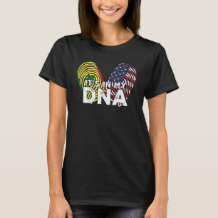Camiseta Senegal Senegalesa América Bandera Americana Mezcl
