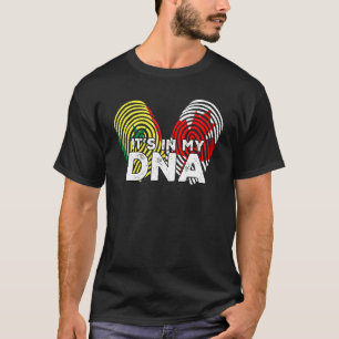 Camiseta Senegal Senegalesa Canadá Bandera Canadiense Mezcl