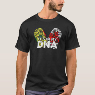 Camiseta Senegal Senegalese Canada Canadian Flag Hand Mixed