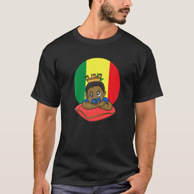 Camiseta Senegal Senegalese West Africa Proud Prince Boy So (Anverso)