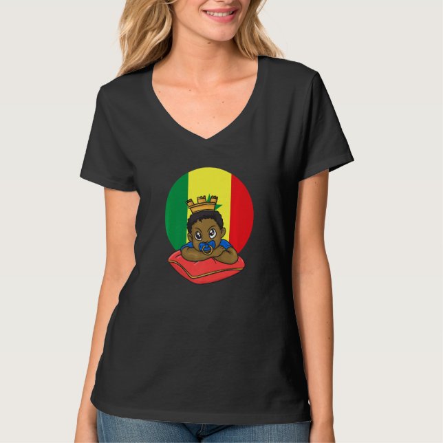 Camiseta Senegal Senegalese West Africa Proud Prince Boy So (Anverso)