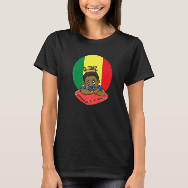 Camiseta Senegal Senegalese West Africa Proud Prince Boy So (Anverso)