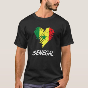 Camiseta Senegal Senegaleses África Occidental Orgulloso Co