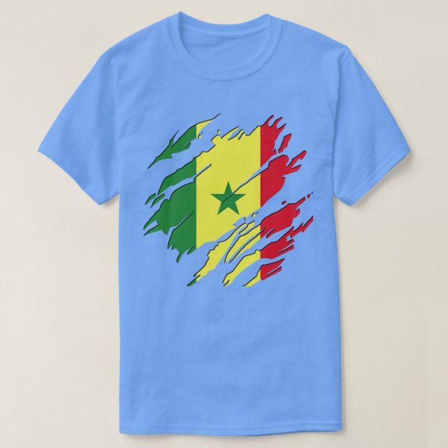 Camiseta Senegal siempre (Diseño del anverso)