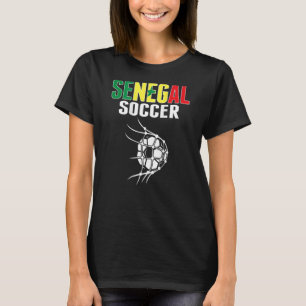 Camiseta Senegal Soccer Ball In Net   Senegalese Football S