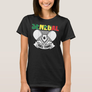 Camiseta Senegal: Tenis de mesa apoya al senegalés Ping Pon