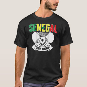 Camiseta Senegal: Tenis de mesa apoya al senegalés Ping Pon