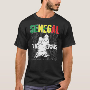 Camiseta Senegal: Tenis de mesa apoya al senegalés Ping Pon