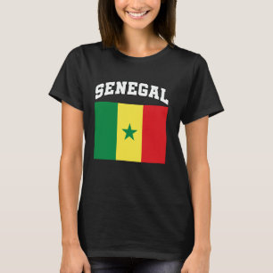 Camiseta Senegales de la cultura del patrimonio senegalés