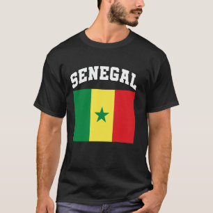 Camiseta Senegales de la cultura del patrimonio senegalés