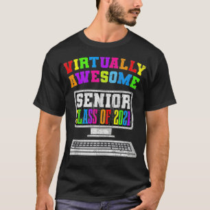 Camiseta Senior 2021 Student Funny Gift