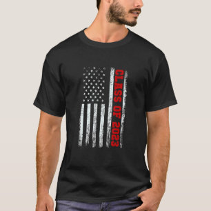 Camiseta Senior 2023 American Flag USA Graduation Class of