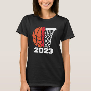 Camiseta Senior 2023 Class of 2023 Graduation Basketball Pl