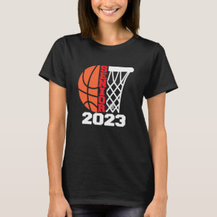 Camiseta Senior 2023 Class of 2023 Graduation Basketball Pl