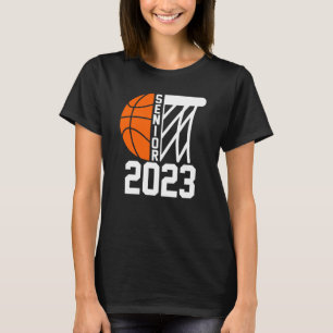 Camiseta Senior 2023 Class of 2023 Graduation Basketball Pl
