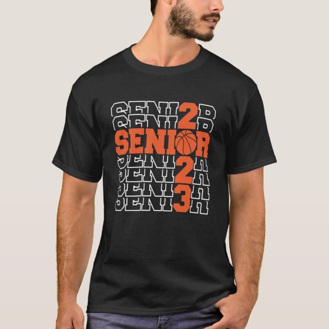 Camiseta Senior 2023 Class of 2023 Graduation Basketball Pl (Anverso)