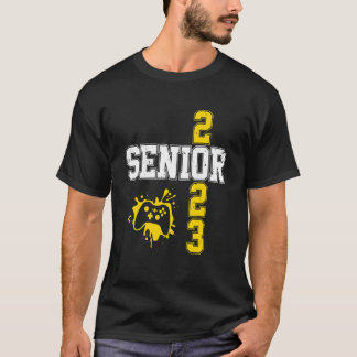 Camiseta Senior 2023 Gamer Vintage Graphic Trendy