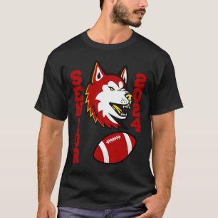 Camiseta Senior 2024 Husky y fútbol