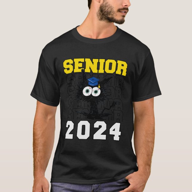Camiseta Senior 2024 Mi Último Primer Día De Mayores Gr (Anverso)