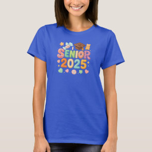 Camiseta Senior 2025 de Caramelo – Dulce y Lindo D