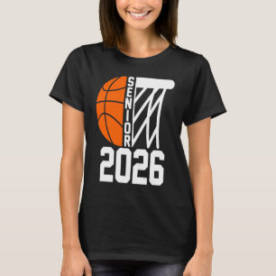 Camiseta Senior 2026 Class of 2026 Graduation Basketball Pl