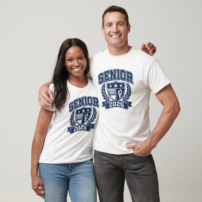 Camiseta Senior 2026 – Final Year Pride College Tee (Unisexo)