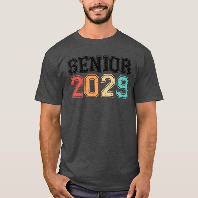 Camiseta Senior 2029 Retro Vintage friend (Anverso)
