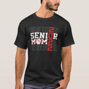 Camiseta Senior Béisbol Mom 2022 Senior Mama High School G