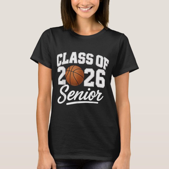Camiseta Senior Cl 2026 Basketball Champion School Spirit A (Anverso)