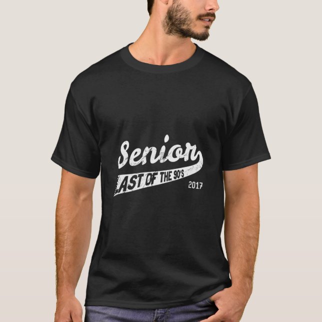 Camiseta Senior Class Of 2017 Last Of The 90'S (Anverso)