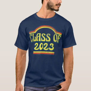 Camiseta Senior Class of 2023 Retro Seniors Graduation Last