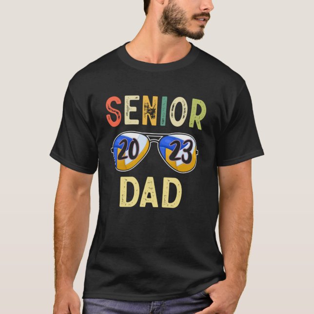 Camiseta Senior Dad 2023 Guay Orgulloso Dad Volleyball Seni (Anverso)