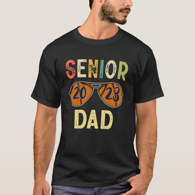 Camiseta Senior Dad 2023 Guay Proud Dad Basketball Senior G (Anverso)