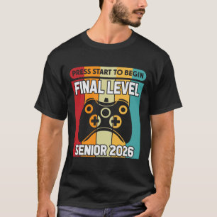 Camiseta Senior de la promoción de 2026 de vuelta al cole j
