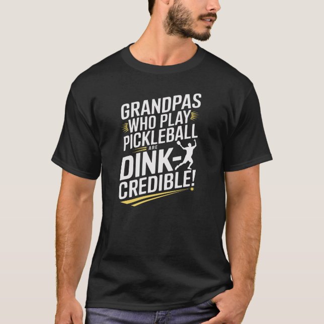 Camiseta Senior Humor Pickleball (Anverso)
