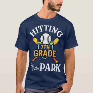 Camiseta Senior Jugador De Béisbol Que Logra Salir Del Sépt