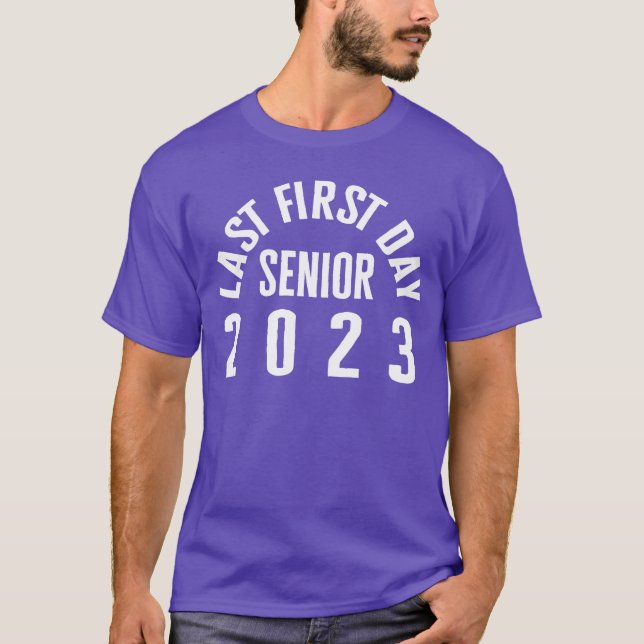 Camiseta Senior Last First Day 2023 End Of Class girl (Anverso)