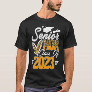 Camiseta Senior Mom Class Of 2023 Basketball Graduation Mom