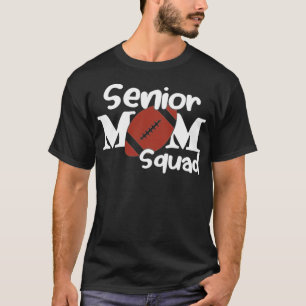 Camiseta Senior mom squad design for football animal africa