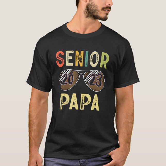 Camiseta Senior Papa 2023 Guay Proud Papa Football Senior G (Anverso)