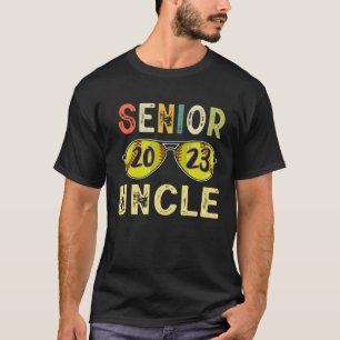 Camiseta Senior Uncle 2023 Uncle Orgulloso Grad Senior De S