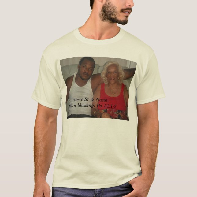 Camiseta Senior y Nana de Pedro, (Anverso)