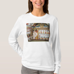 Camiseta Sennedjem y el su hacer frente de la esposa